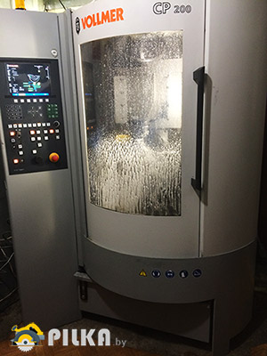 заточка пил на Vollmer CP 200